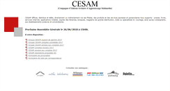 Desktop Screenshot of cesam-multimedia.fr